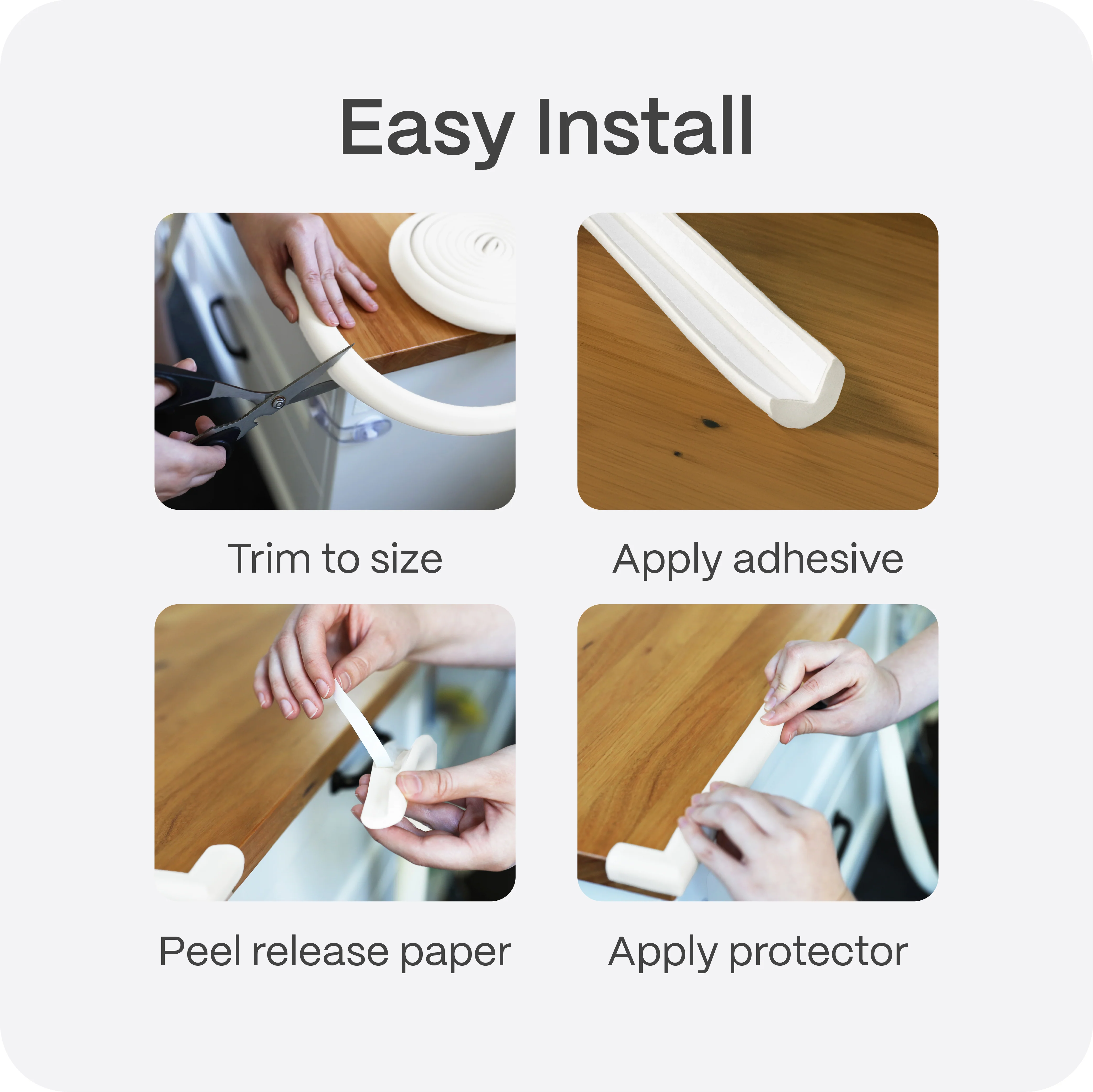Adhesive Foam Edge Protector - Image 4