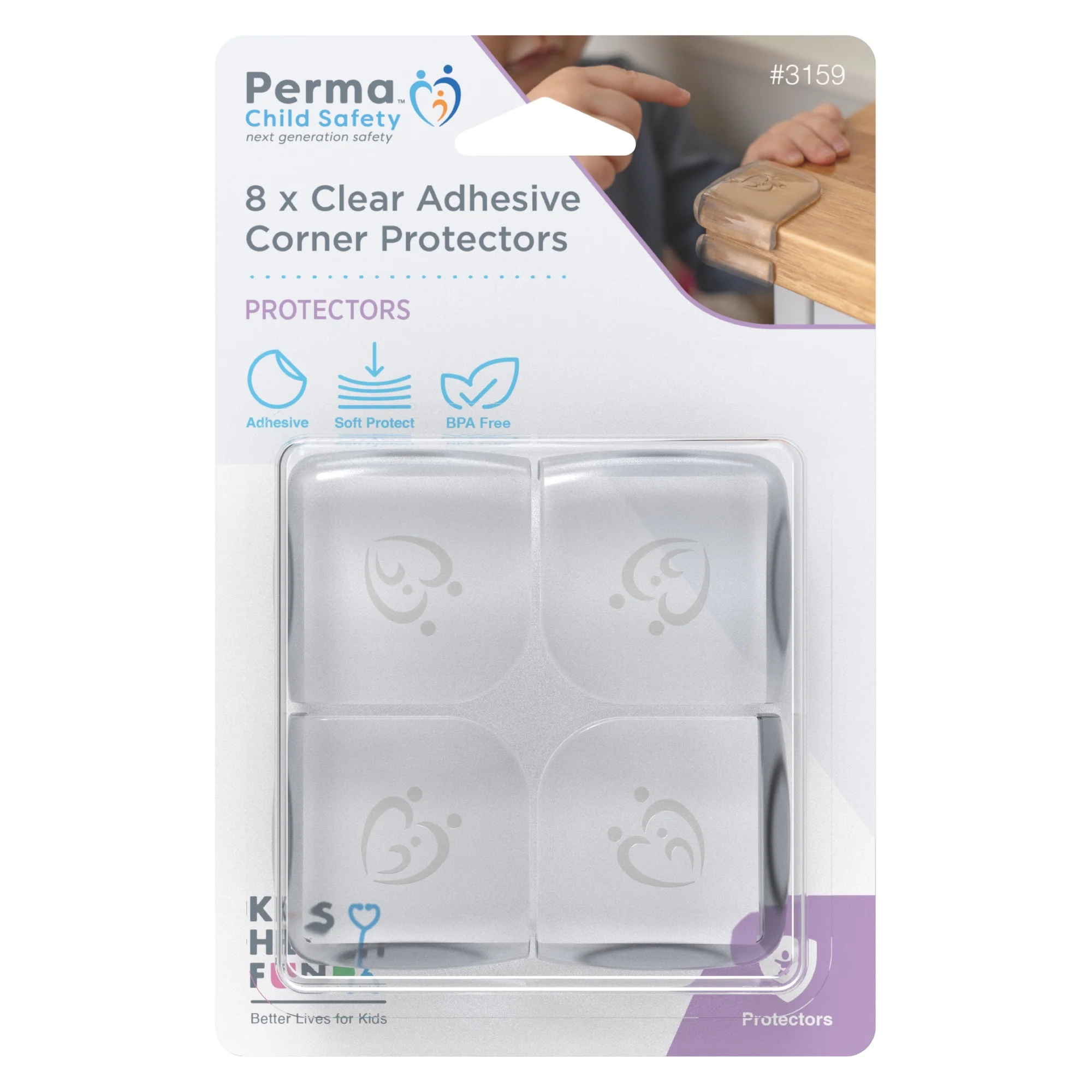 Adhesive Clear Corner Protectors - Image 4