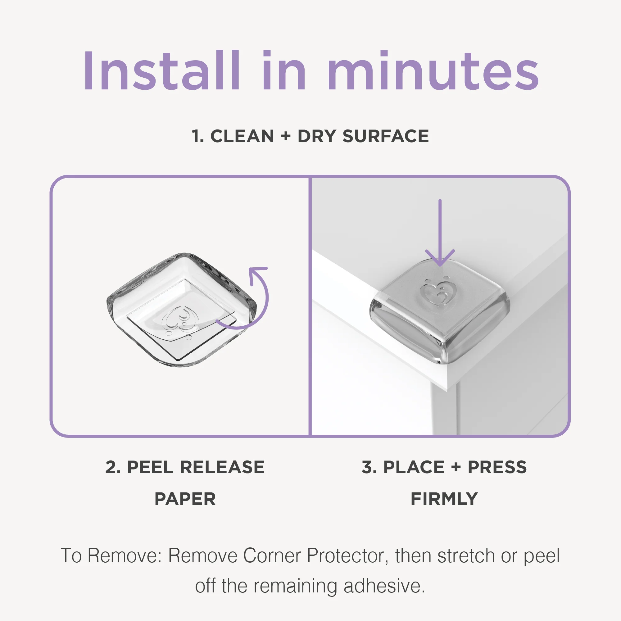 Adhesive Clear Corner Protectors - Image 7