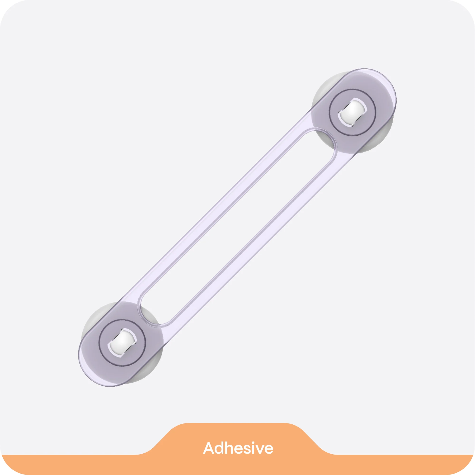 23cm Adhesive Universal Flexi Locks - Image 2