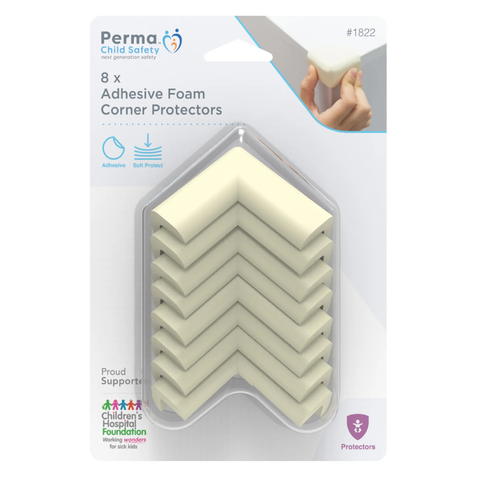 Adhesive Foam Corner Protectors - Image 3