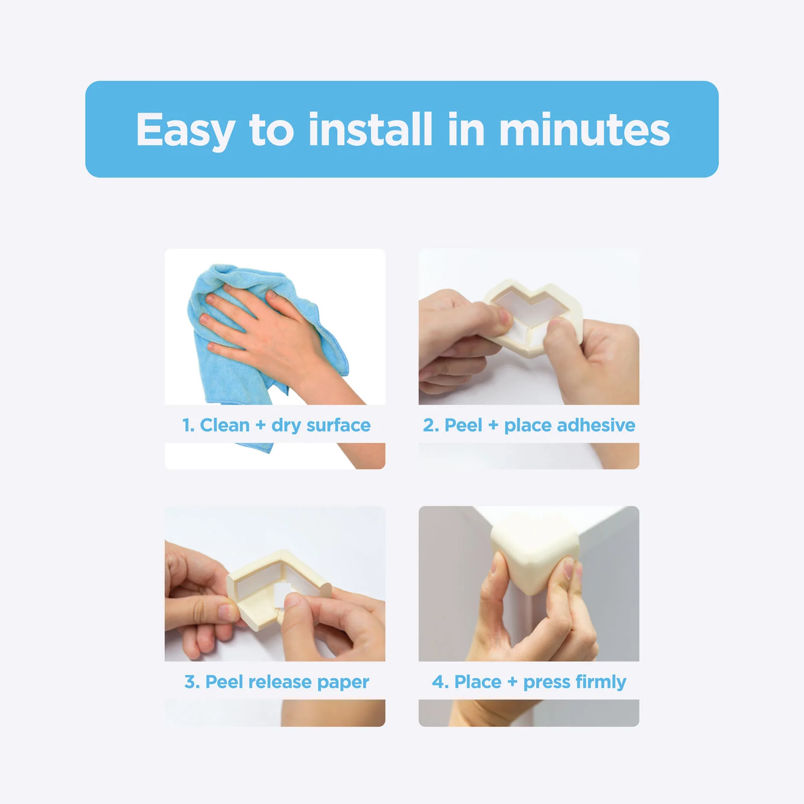 Adhesive Foam Corner Protectors - Image 4