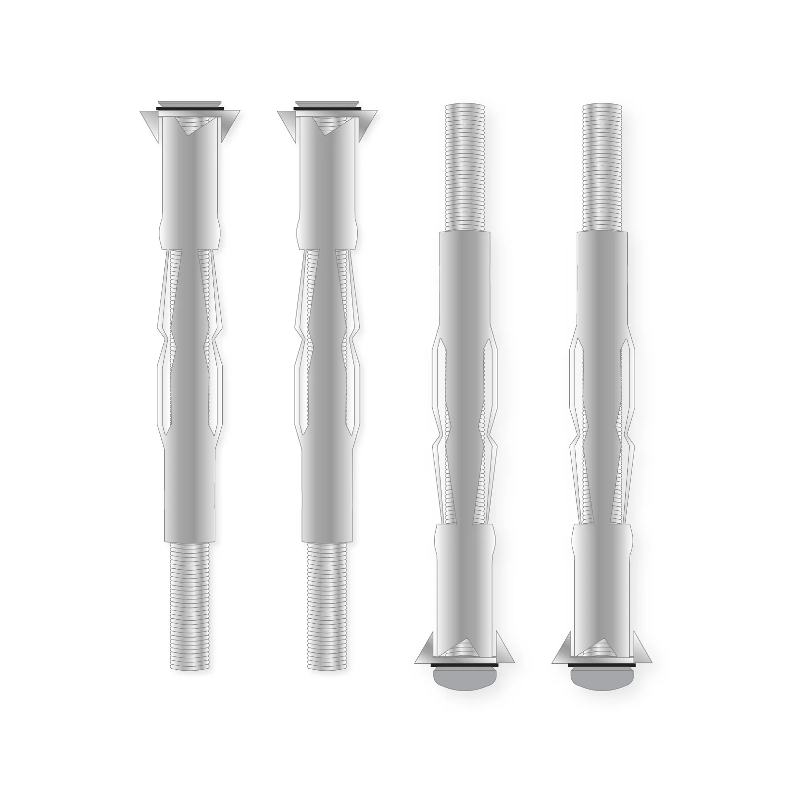 Baby Gate Plasterboard Fixings Kit