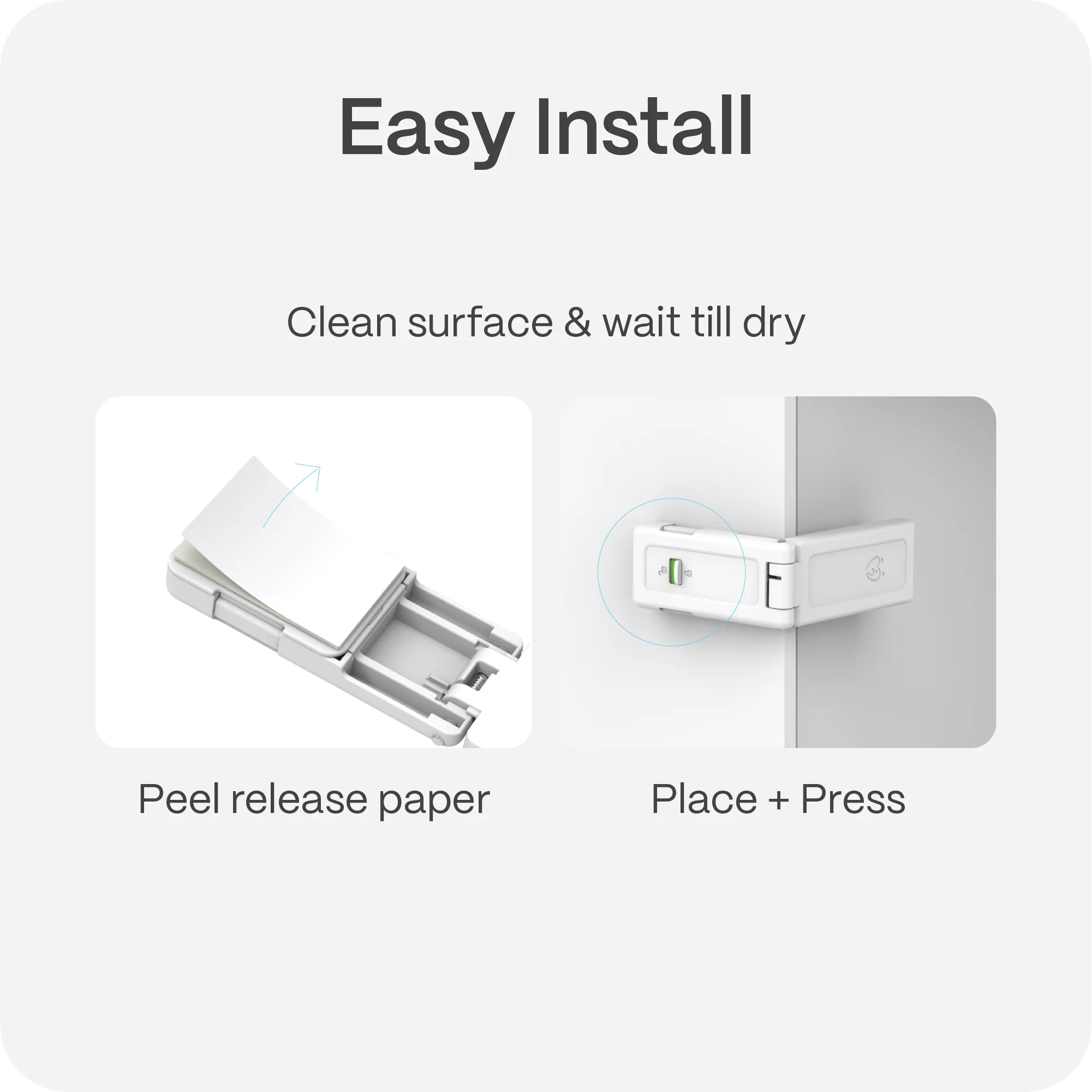 Adhesive Ultimate Corner & Appliance Lock - Image 5